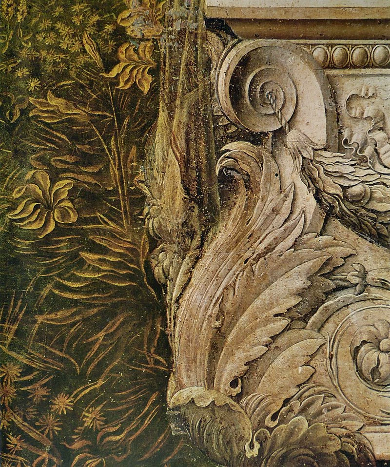113-Annunciazione-Galleria degli Uffizi, Firenze - dettaglio